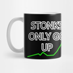 Stonks Only Go Up Mug